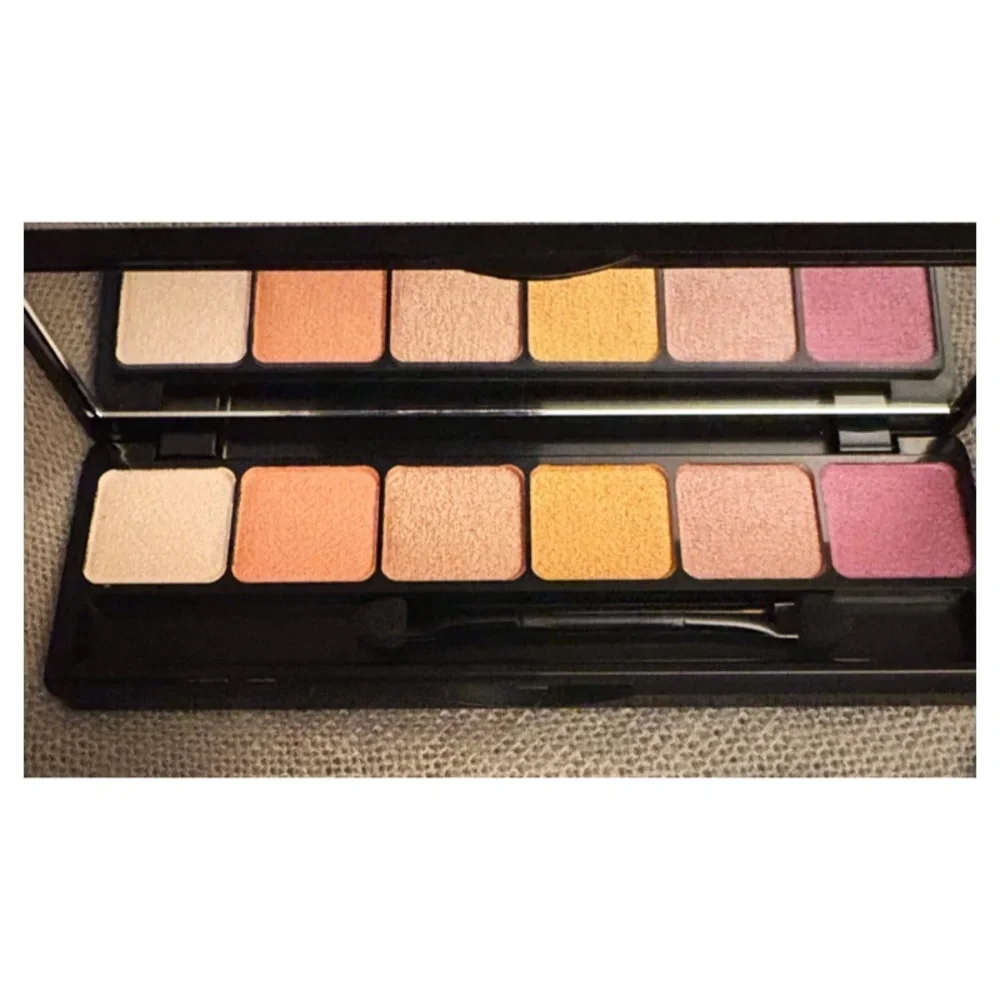 Makeup bundle - Eyeshadows Bronzer Shine Control Lipsticks Body Lotion brushes